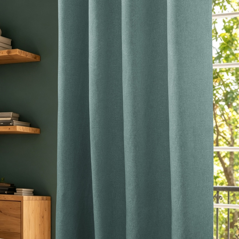 Rideaux Cocooning Turquoise