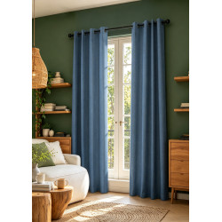 Rideaux Cocooning Bleu Jean