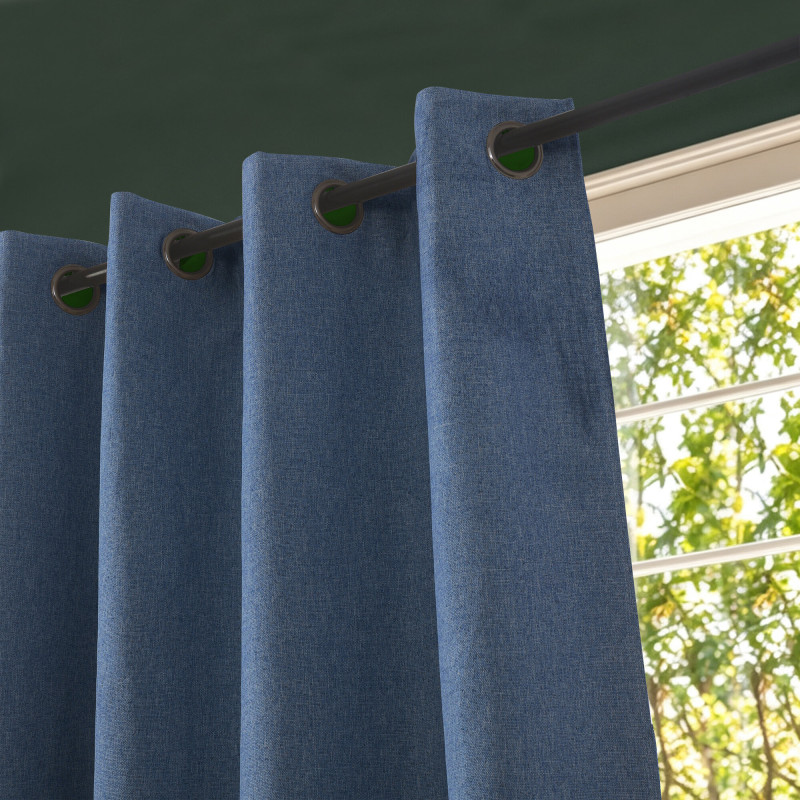Rideaux Cocooning Bleu Jean