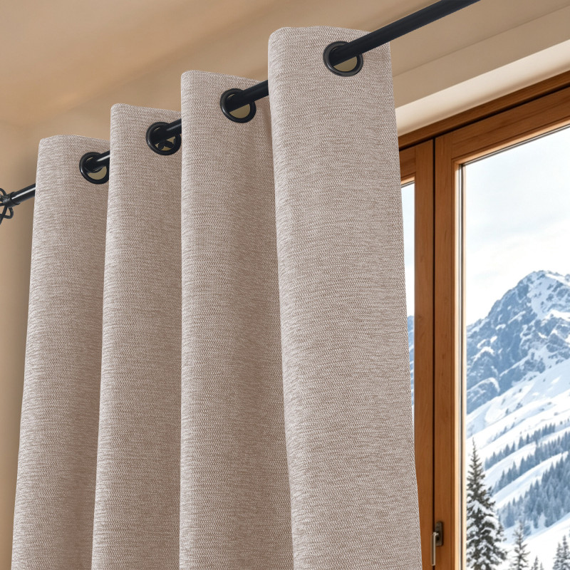 Rideaux Arctica Taupe
