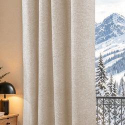 Rideaux Arctica Sable