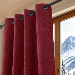 Rideaux Arctica Cerise