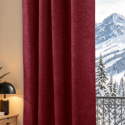 Rideaux Arctica Cerise