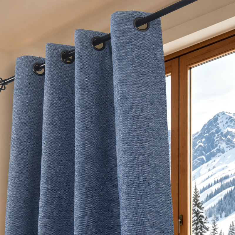 Rideaux Arctica Bleuet