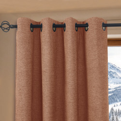 Rideaux Arctica Terracotta