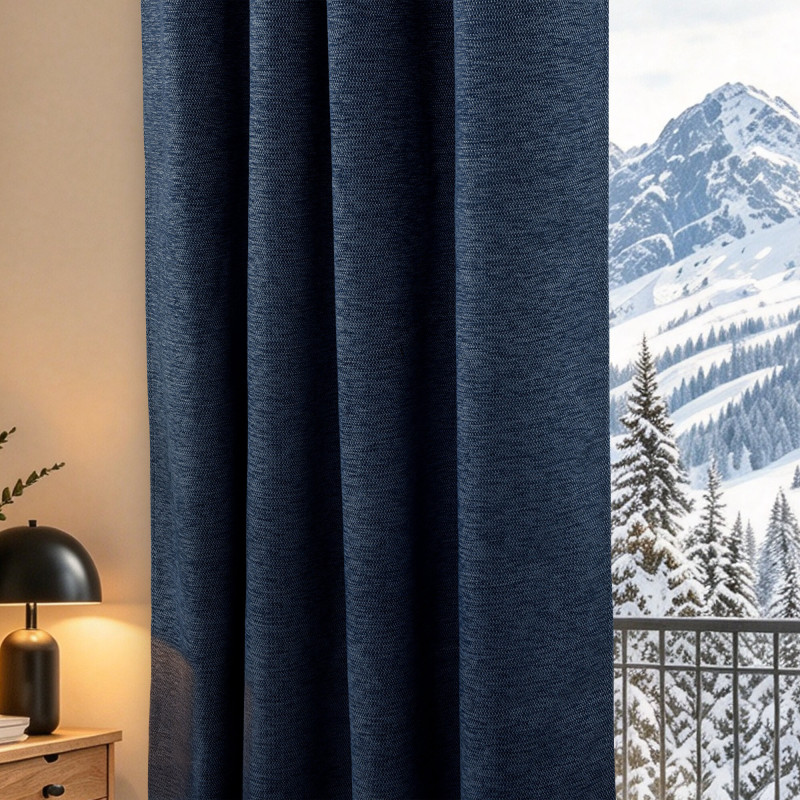 Rideaux Arctica Bleu Nuit