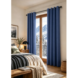 Rideaux Arctica Bleuet