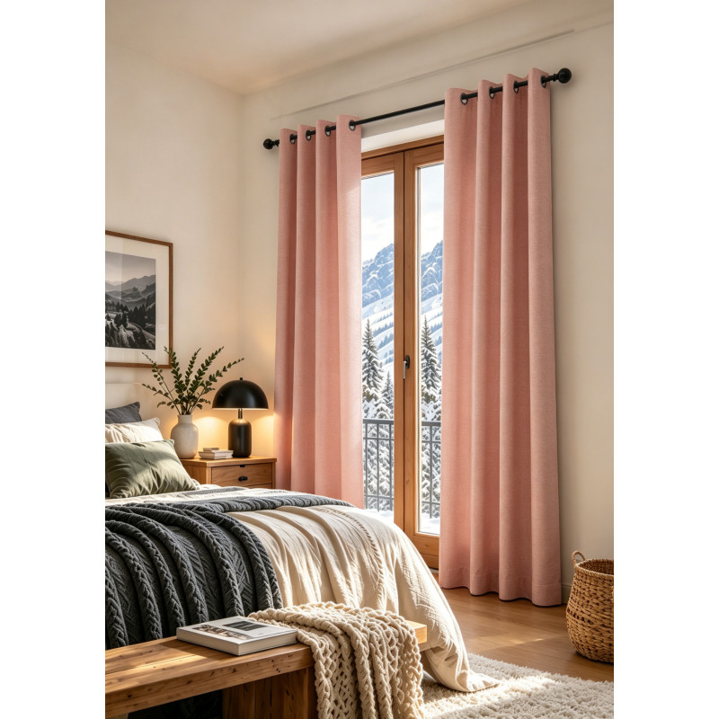 Rideaux Arctica Rose Boise