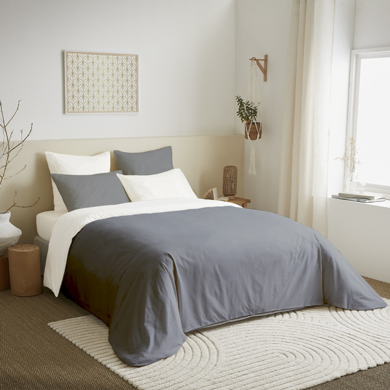Bicolore  Anthracite/Blanc