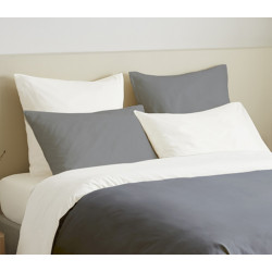 Bicolore  Anthracite/Blanc