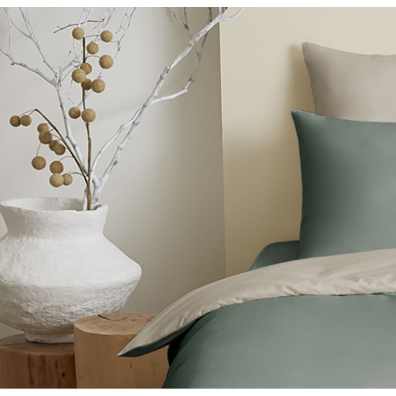 Bicolore  Eucalyptus/Ficelle