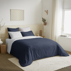 Bicolore  Marine/Blanc