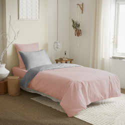 Bicolore  Rose/Gris