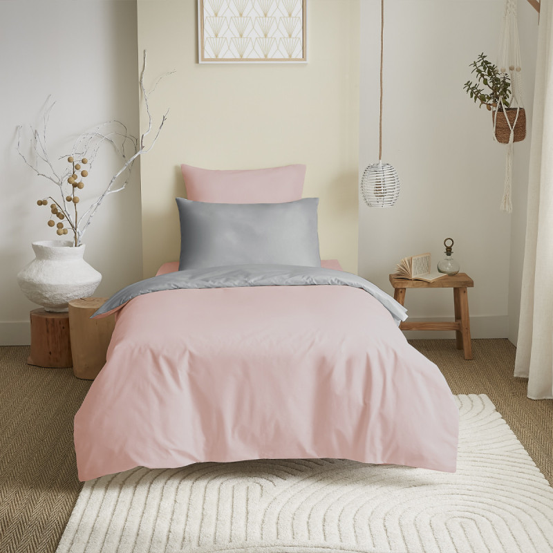Bicolore  Rose/Gris