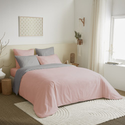 Bicolore  Rose/Gris