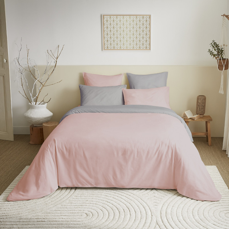Bicolore  Rose/Gris
