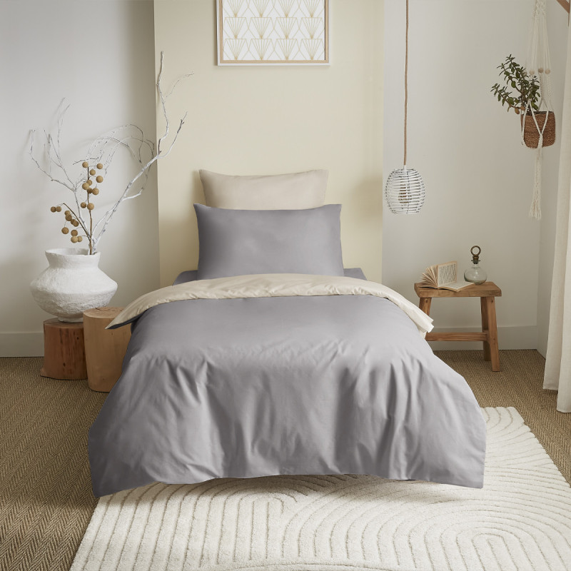 Bicolore  Taupe/Lin