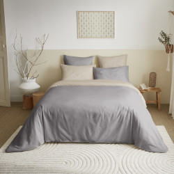 Bicolore  Taupe/Lin