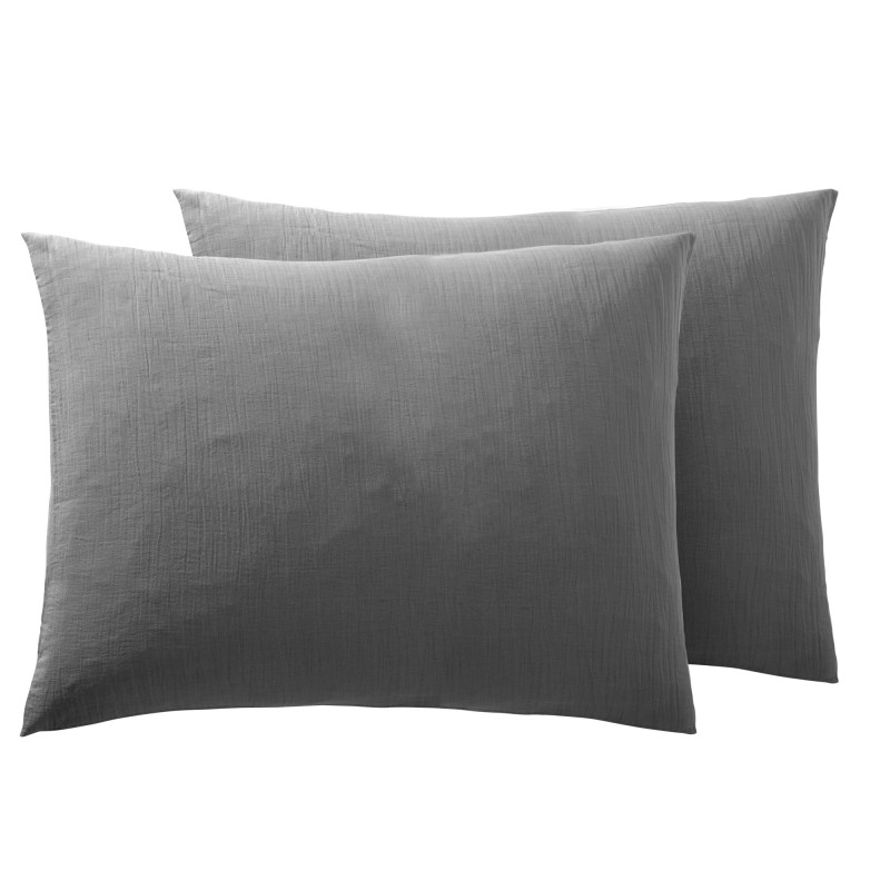 Gaze de coton Ardoise