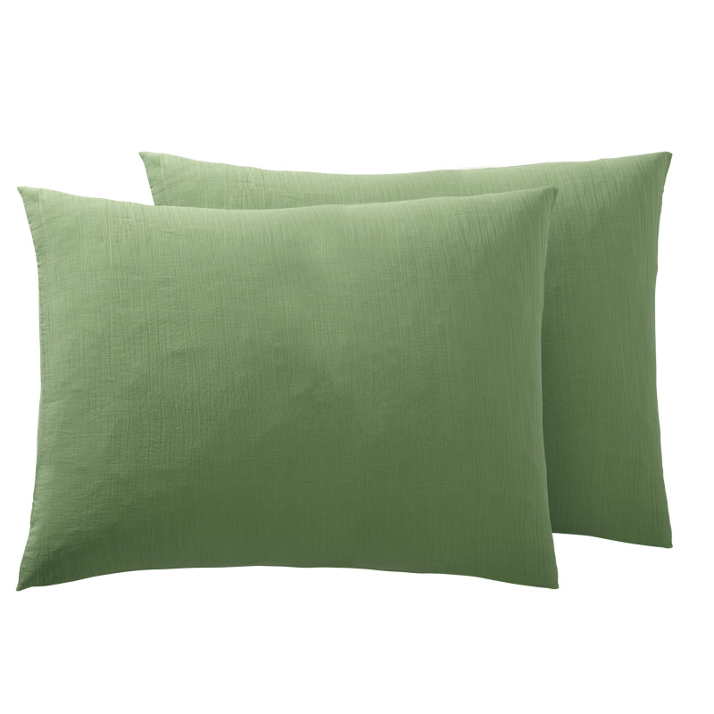 Gaze de coton Olive