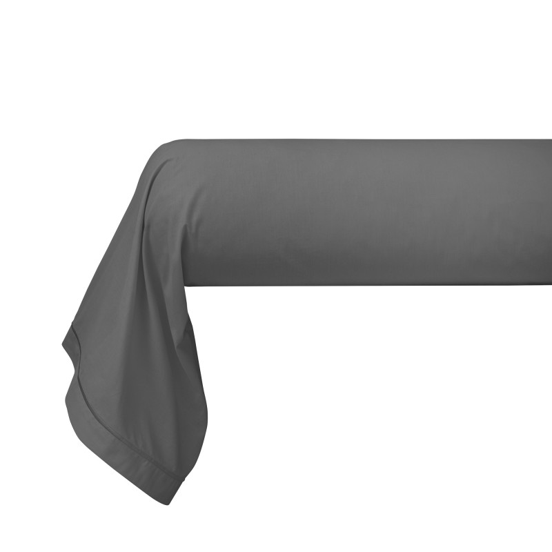Percale de coton uni 80 fils/cm² Ardoise