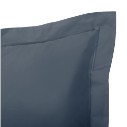 Percale de coton uni 80 fils/cm² Bleu Encre
