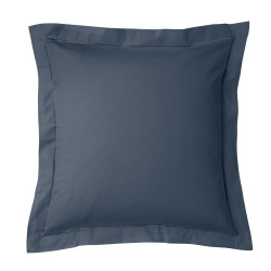 Percale de coton uni 80 fils/cm² Bleu Encre