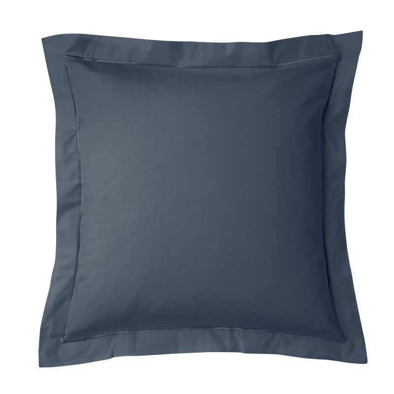 Percale de coton uni 80 fils/cm² Bleu Encre