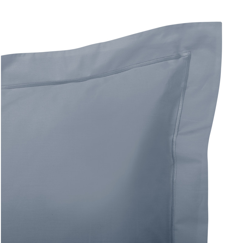 Percale de coton uni 80 fils/cm² Bleu Jean