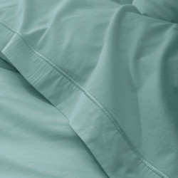 Percale de coton uni 80 fils/cm² Celadon