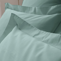 Percale de coton uni 80 fils/cm² Celadon