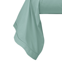 Percale de coton uni 80 fils/cm² Celadon
