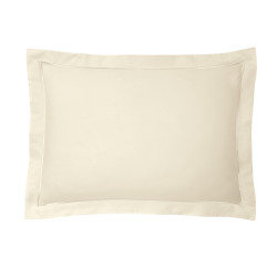 Percale de coton uni 80 fils/cm² Ivoire