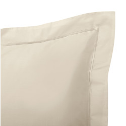 Percale de coton uni 80 fils/cm² Ivoire