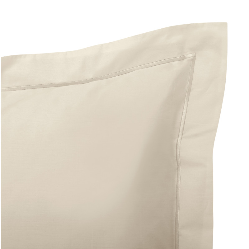 Percale de coton uni 80 fils/cm² Ivoire