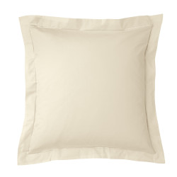 Percale de coton uni 80 fils/cm² Ivoire
