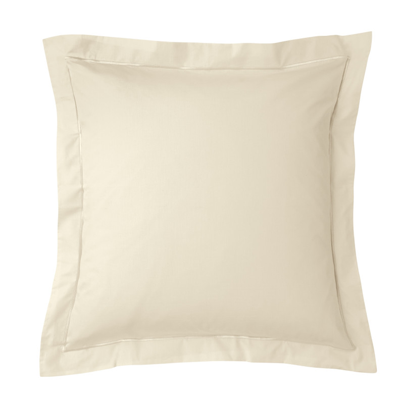 Percale de coton uni 80 fils/cm² Ivoire