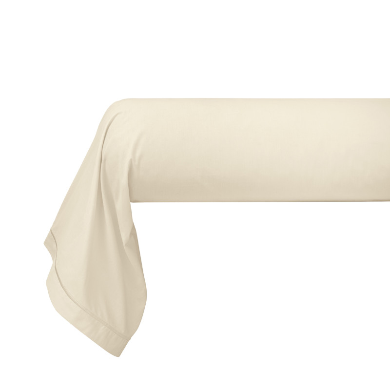 Percale de coton uni 80 fils/cm² Ivoire