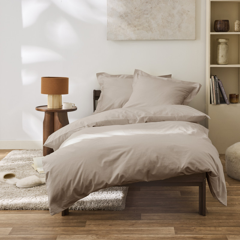 Percale de coton uni 80 fils/cm² Lin