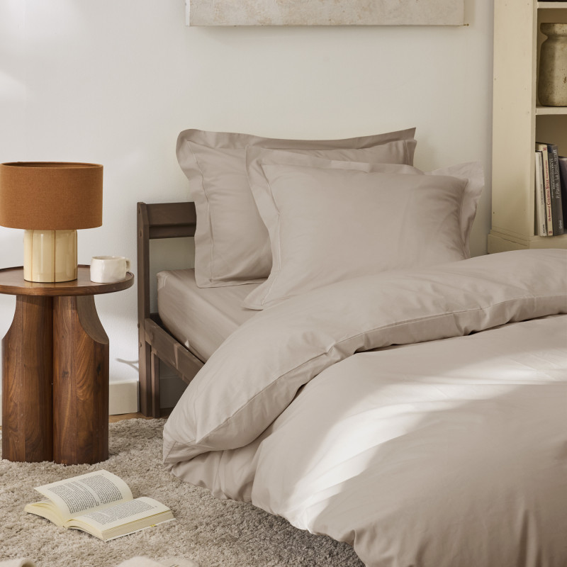 Percale de coton uni 80 fils/cm² Lin