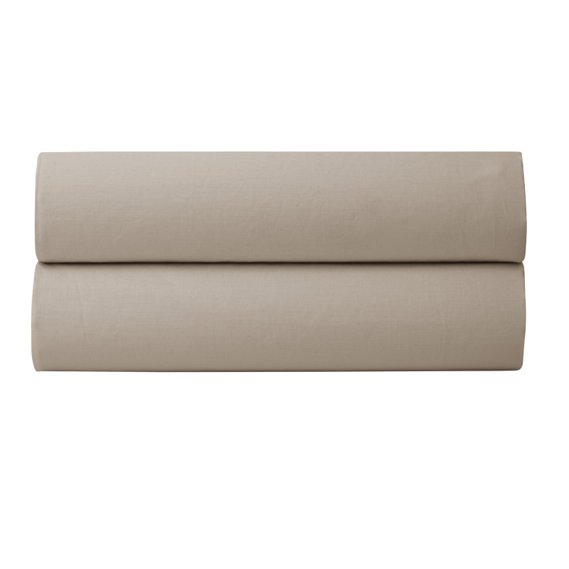Percale de coton uni 80 fils/cm² Lin