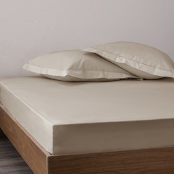 Percale de coton uni 80 fils/cm² Lin