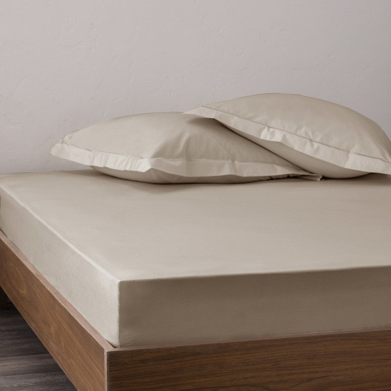 Percale de coton uni 80 fils/cm² Lin