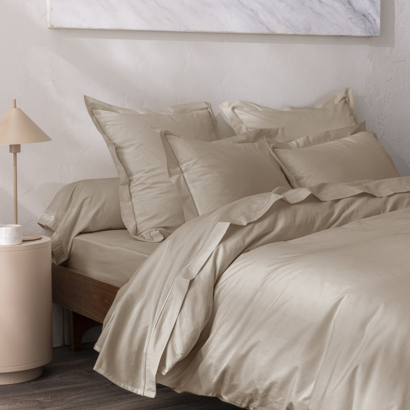 Percale de coton uni 80 fils/cm² Lin