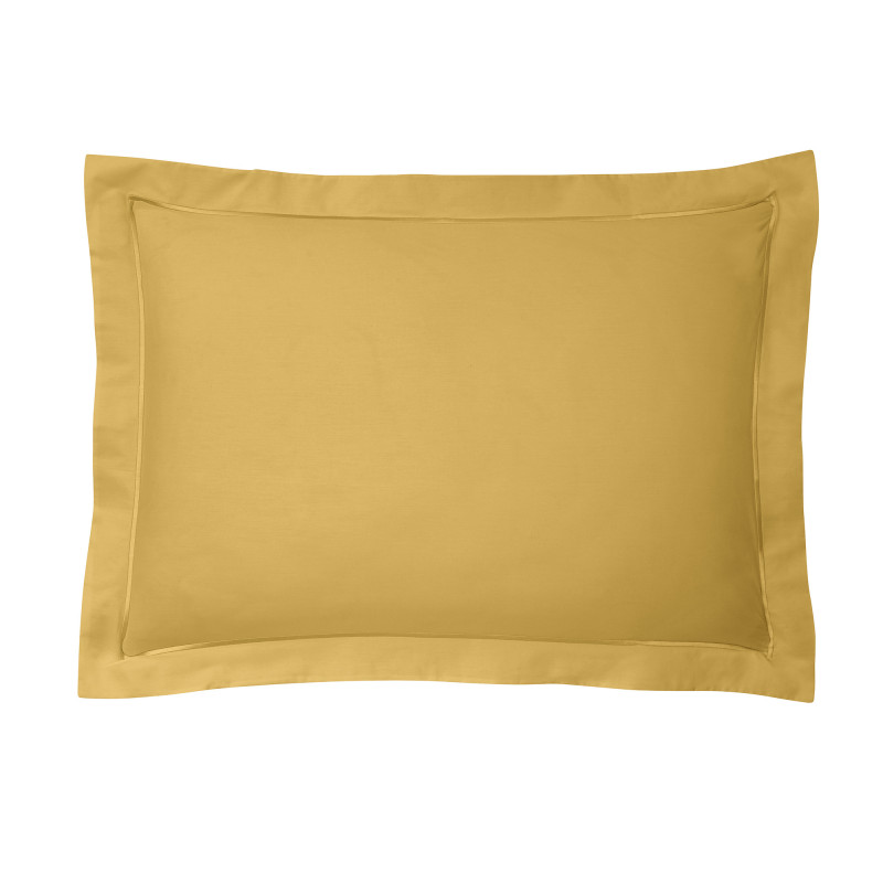 Percale de coton uni 80 fils/cm² Mangue