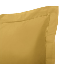 Percale de coton uni 80 fils/cm² Mangue