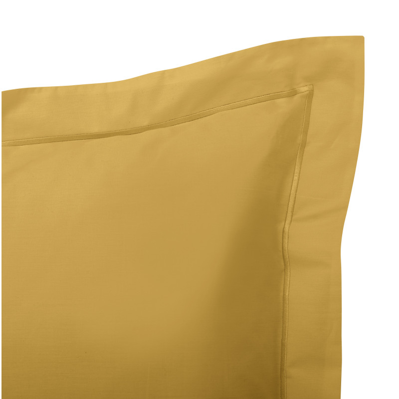 Percale de coton uni 80 fils/cm² Mangue
