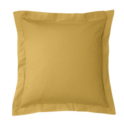 Percale de coton uni 80 fils/cm² Mangue