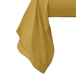 Percale de coton uni 80 fils/cm² Mangue