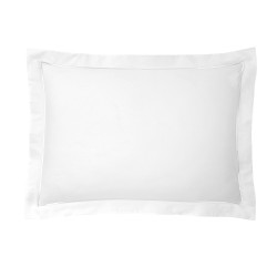 Percale de coton uni 80 fils/cm² Neige